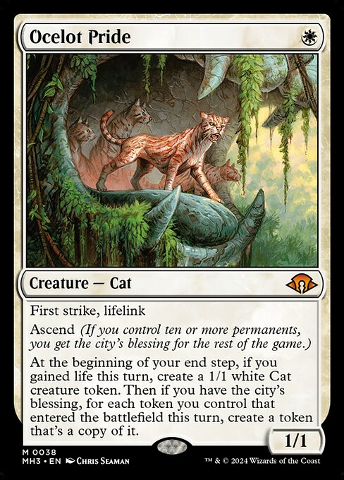 Ocelot Pride MH3-38 Mythic Near Mint Englisch
