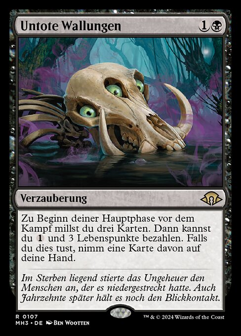 Untote Wallungen MH3-107 Rare Near Mint Deutsch