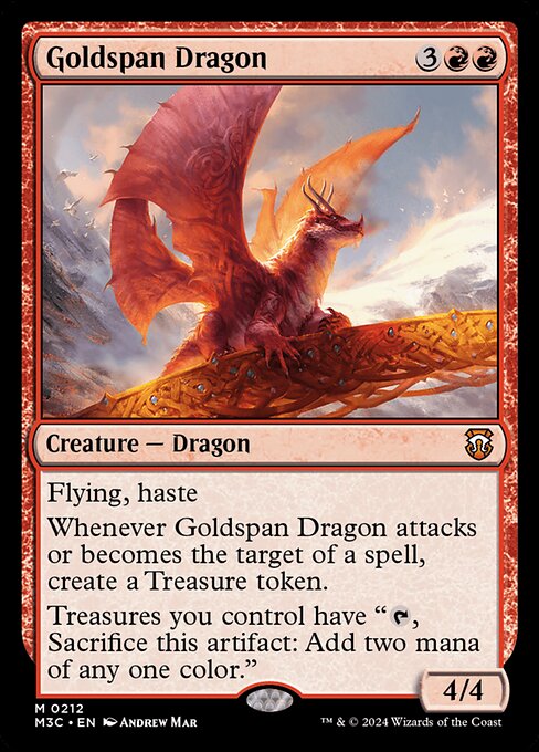 Drache der Goldbrücke M3C-212 Mythic Excellent Englisch