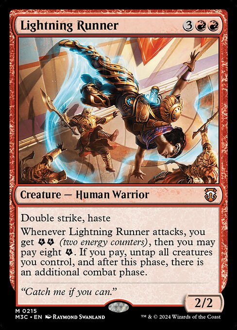 Blitzläuferin M3C-215 Mythic Near Mint Englisch