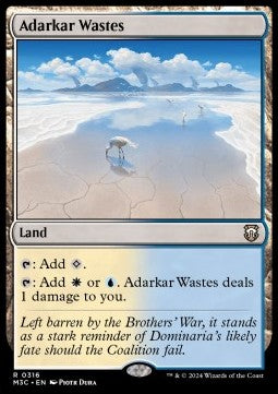 Adarkar Wastes M3C-316 Rare Excellent Englisch