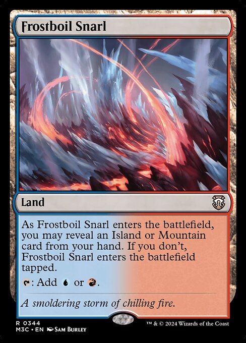 Frostboil Snarl M3C-344 Rare Near Mint Englisch