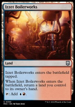 Izzet-Dampfwerk M3C-350 Uncommon Excellent Englisch