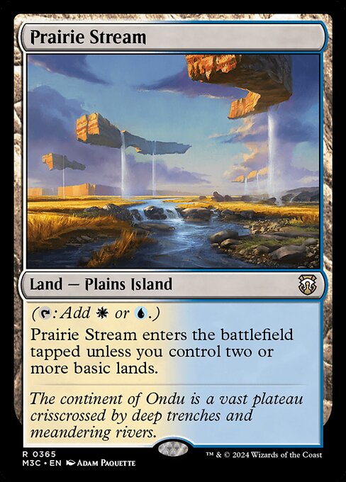 Prairie Stream M3C-365 Rare Near Mint Englisch