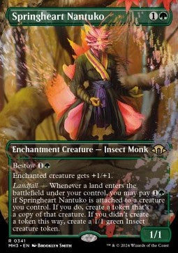 Springheart Nantuko XMH3-341 Rare Near Mint Englisch Foil