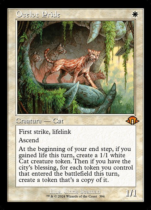 Ocelot Pride (V.2) XMH3-394 Mythic Boosterfrisch Englisch Foil