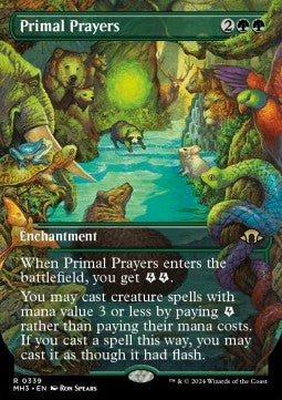 Primal Prayers XMH3-339 Rare Near Mint Englisch