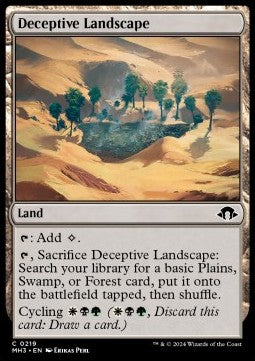 Deceptive Landscape MH3-219 Common Boosterfrisch Englisch