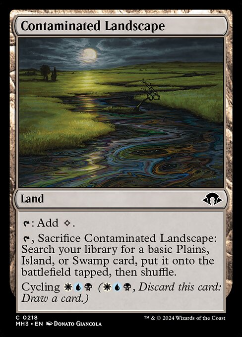 Contaminated Landscape MH3-218 Common Boosterfrisch Englisch Foil