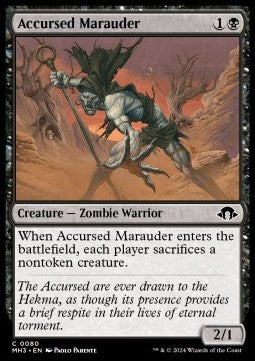 Accursed Marauder MH3-80 Common Excellent Englisch