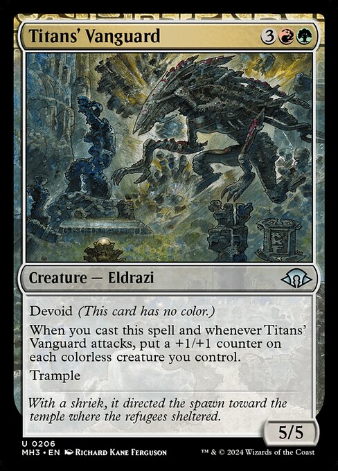 Titans' Vanguard MH3-206 Uncommon Boosterfrisch Englisch
