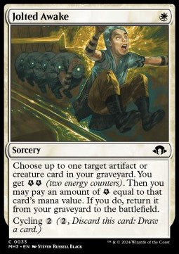 Jolted Awake MH3-33 Common Boosterfrisch Englisch Foil