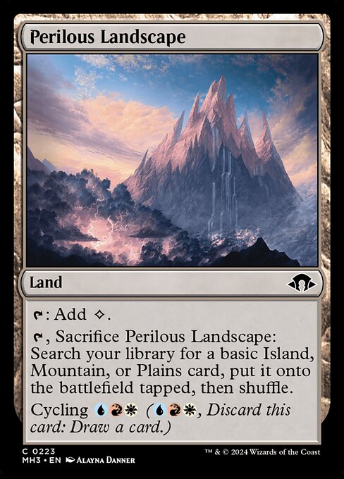 Perilous Landscape MH3-223 Common Boosterfrisch Englisch Foil