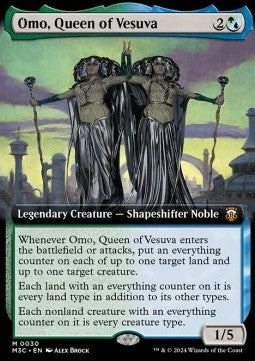 Omo, Königin von Vesuva (V.3) XM3C-30 Mythic Near Mint Deutsch Foil
