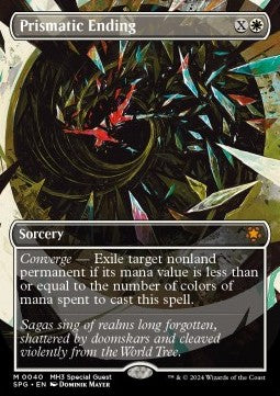 Prismatic Ending SPG-40 Mythic Near Mint Englisch