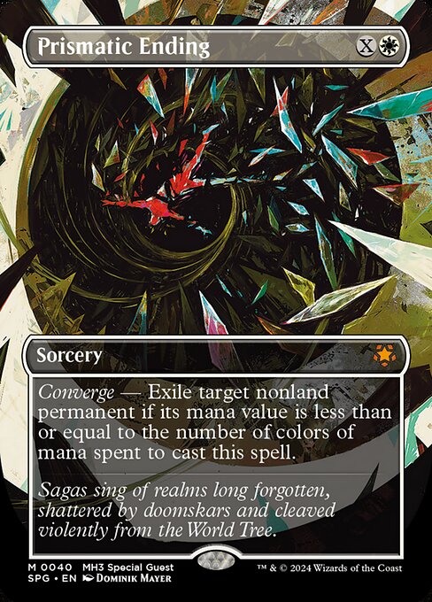 Prismatic Ending SPG-40 Mythic Near Mint Englisch