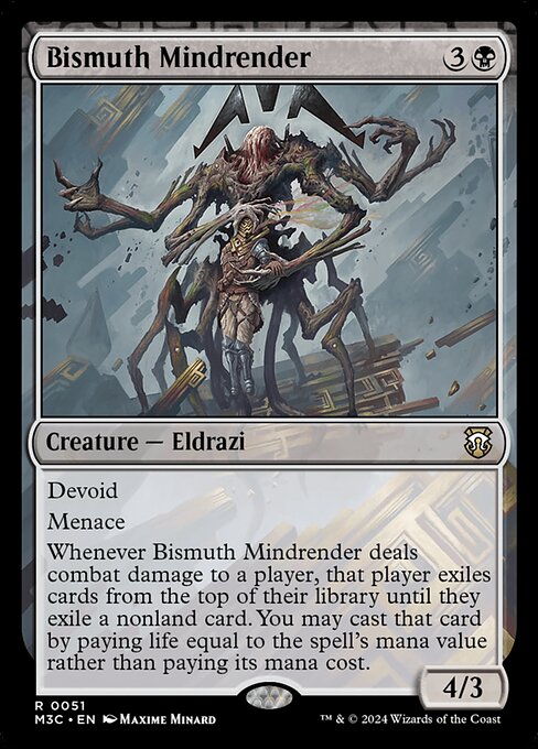 Bismuth Mindrender M3C-51 Rare Near Mint Englisch