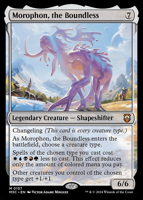 Morophon, the Boundless M3C-157 Mythic Near Mint Englisch