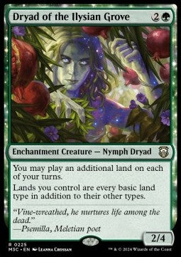 Dryad of the Ilysian Grove M3C-225 Rare Excellent Englisch