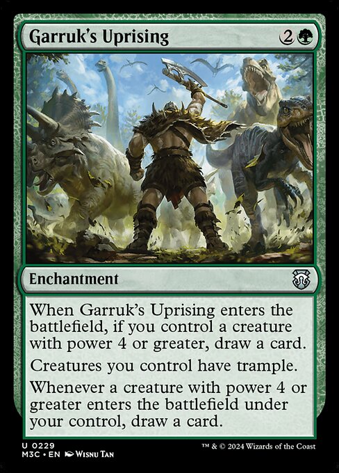 Garruk's Uprising M3C-229 Uncommon Near Mint Englisch