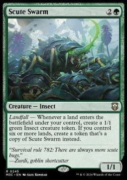Scute Swarm M3C-245 Rare Excellent Englisch