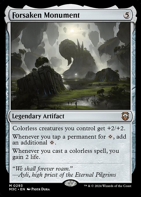 Forsaken Monument M3C-293 Mythic Near Mint Englisch