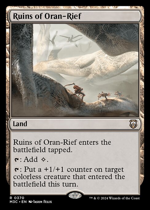 Ruins of Oran-Rief M3C-370 Rare Near Mint Englisch