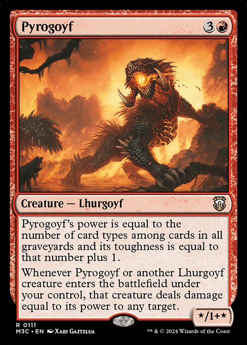 Pyrogoyf M3C-111 Rare Near Mint Englisch