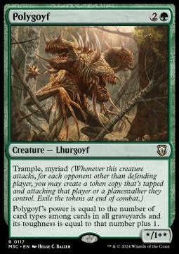 Polygoyf M3C-117 Rare Near Mint Englisch