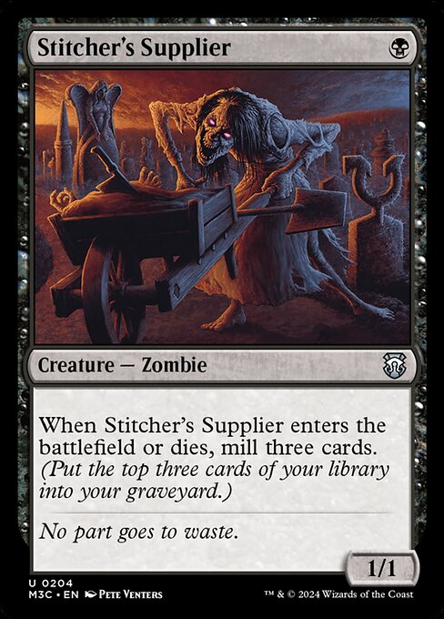 Stitcher's Supplier M3C-204 Uncommon Near Mint Englisch