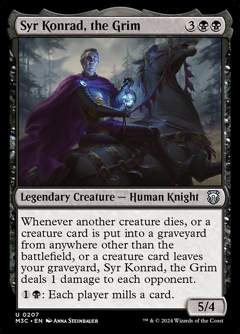 Syr Konrad der Grimmige M3C-207 Uncommon Near Mint Englisch