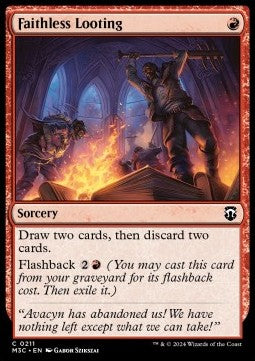 Faithless Looting M3C-211 Common Near Mint Englisch