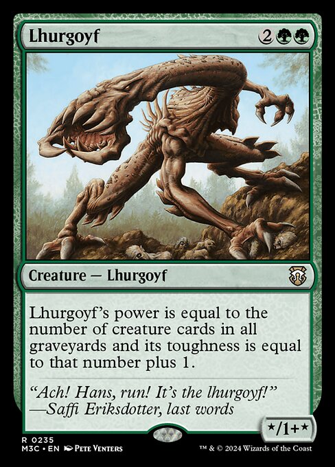 Lhurgoyf M3C-235 Rare Near Mint Englisch