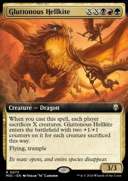Gluttonous Hellkite XM3C-73 Rare Near Mint Englisch