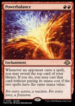 Machtgleichgewicht (V.2) PMH3-495 Rare Near Mint Deutsch Foil