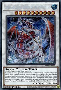 Lancea, Urdrache vom Eisberg (V.1) BLTR-005 Secret Rare Near Mint Deutsch 1. Auflage