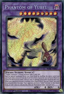 Phantom von Yubel (V.1) BLTR-047 Secret Rare Near Mint Deutsch 1. Auflage