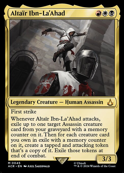 Altaïr Ibn-La'Ahad ACR-45 Mythic Near Mint Englisch