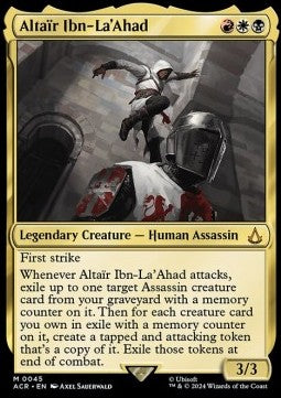 Altaïr Ibn-La'Ahad ACR-45 Mythic Excellent Englisch