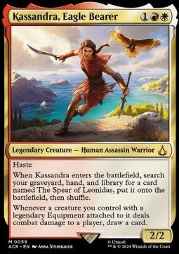 Kassandra, Eagle Bearer ACR-59 Mythic Excellent Englisch