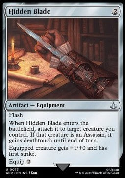 Hidden Blade ACR-73 Uncommon Near Mint Englisch