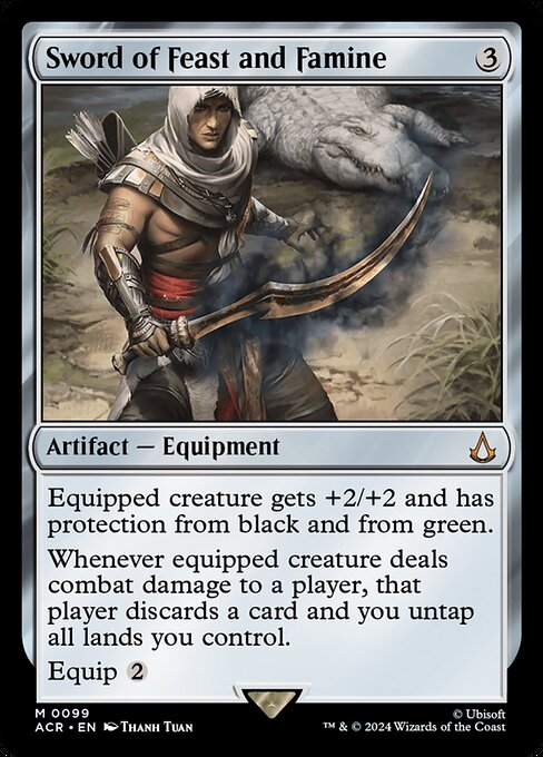 Sword of Feast and Famine ACR-99 Mythic Near Mint Englisch