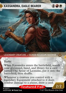 Kassandra, Eagle Bearer XACR-271 Mythic Near Mint Englisch Foil