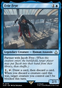 Evie Frye ACR-19 Rare Near Mint Englisch