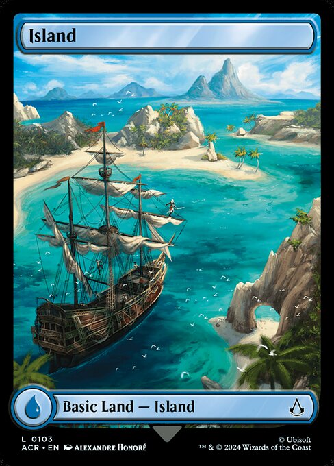 Island ACR-103 Land Near Mint Englisch Foil