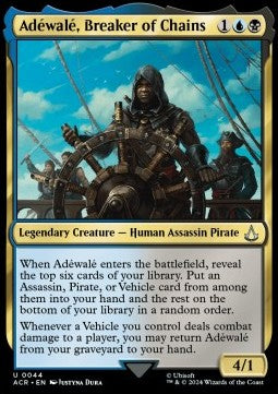 Adéwalé, Breaker of Chains ACR-44 Uncommon Near Mint Englisch