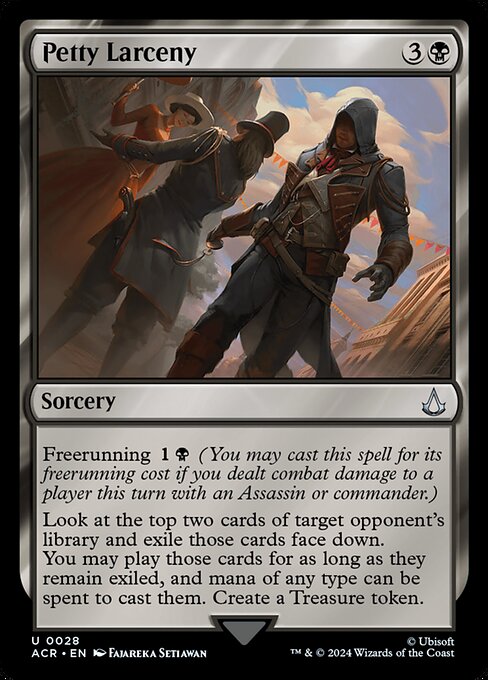 Petty Larceny ACR-28 Uncommon Excellent Englisch Foil