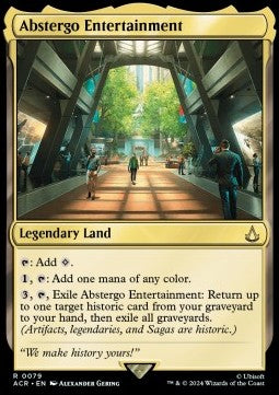 Abstergo Entertainment ACR-79 Rare Near Mint Englisch Foil