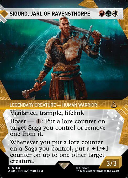 Sigurd, Jarl of Ravensthorpe XACR-154 Rare Near Mint Englisch Foil