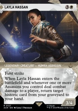 Layla Hassan XACR-127 Rare Near Mint Englisch